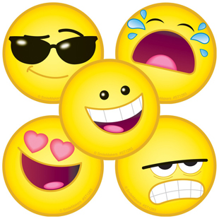 Emoji Stickers 5 Designs