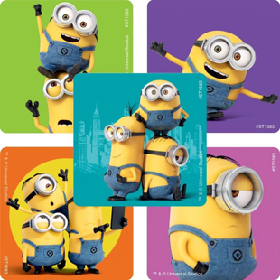 Minion Stickers 100/box