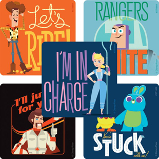 Toy Story 4 Toon Stickers
