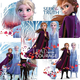 Frozen II Stickers 100/pkg