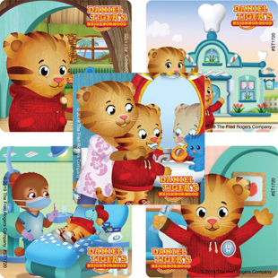 Daniel Tiger Dental Stickers