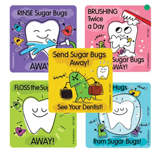 Sugar Bugs Stickers
