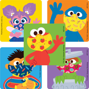 Sesame Street In Masks
