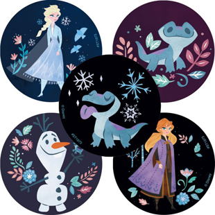 Frozen II: Bruni Stickers