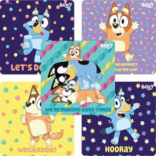 Bluey Saying Stickers