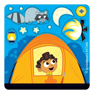 Make Your Own Camp Stickers