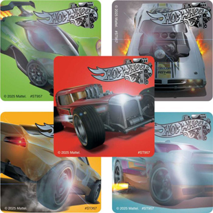 Hot Wheels Foil Stickers