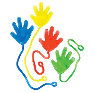 Sticky Hands Assorted Colors