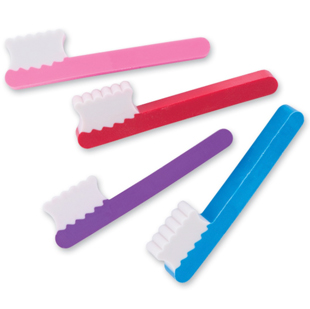 Toothbrush Erasers Assorted