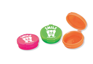 Round Tooth Holders with Lids