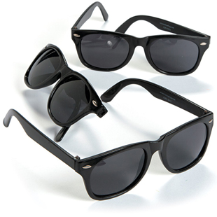 Cool Black Shades Plastic
