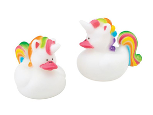 Unicorn Rubber Ducks 2" 24/pkg