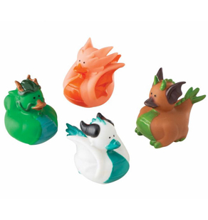 Dragon Rubber Ducks 2"