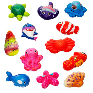 Squishie Sea Animals 36/pkg