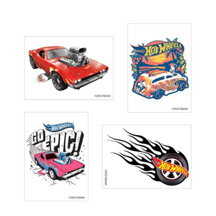 Hot Wheels Temporary Tattoos