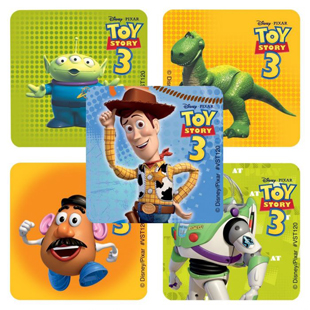Toy Story 3 Value Stickers