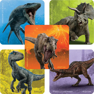 Jurassic World Value Stickers