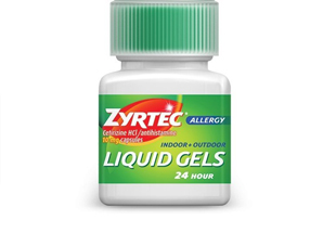 Zyrtec 10mg Liquid Gels