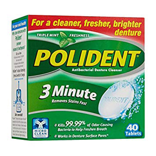 Polident 3 Minute Denture