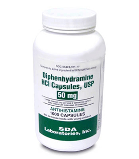 Diphenhydramine 50mg