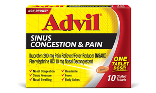 Advil Sinus Congestion & Pain