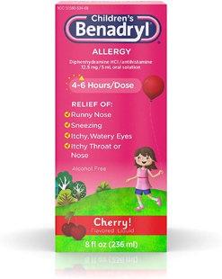 Benadryl Kids Allergy Liquid