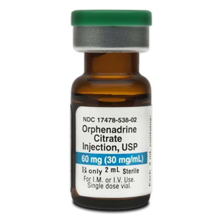 Orphenadrine Citrate Injection