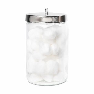 Sundry Jar Clear Glass w/