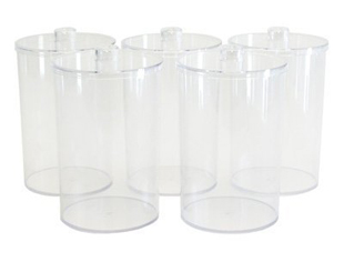 Sundry Jar Clear Plastic with