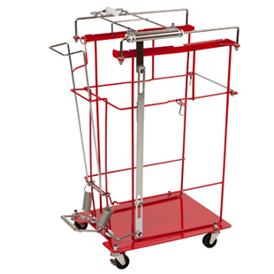 Sharps Foot Pedal Cart For