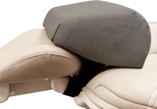 Low-Profile Headrest Gray