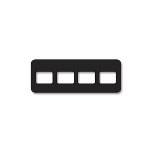 X-Ray Mount 604-Black