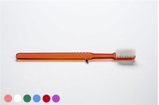 Toothbrush Clear Color Handle