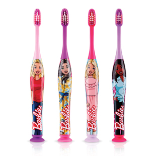 GUM Barbie Manual Toothbrushes