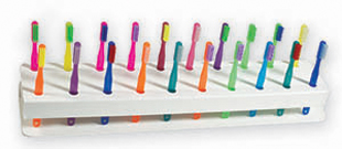 20 Hole Toothbrush Rack