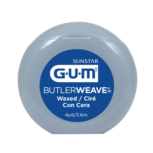 GUM ButlerWeave Waxed Floss