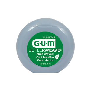 GUM Butler Weave Mint Waxed