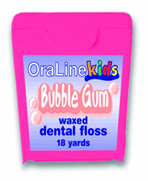 Dental Floss Bubble Gum