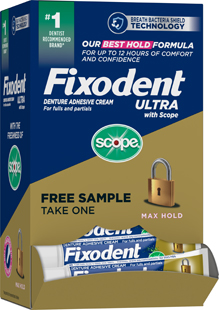 Fixodent Ultra with Scope