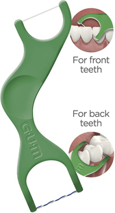 GUM Dual Technique Flossers