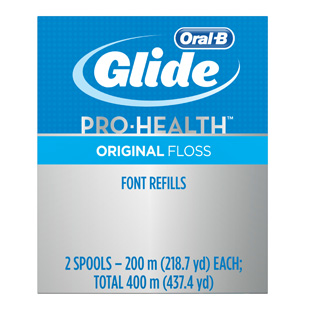 Oral-B Glide Pro-Health Font