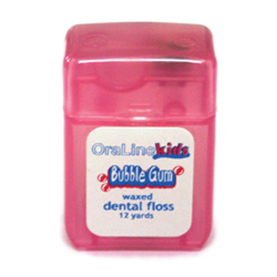 Dental Floss Bubble Gum Waxed