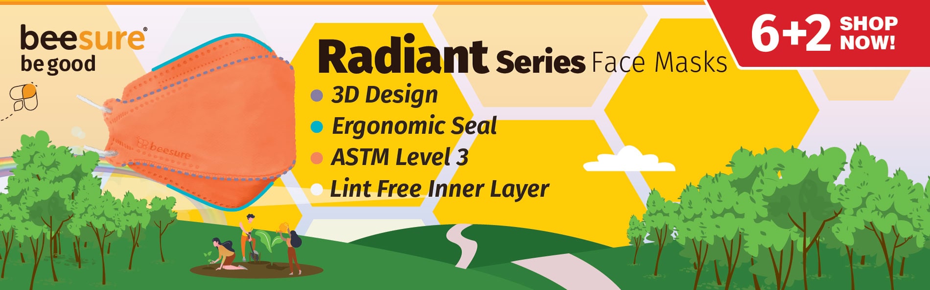 dental-exam-mask-beesure-radiant-dhp-supplies-deals-discounts